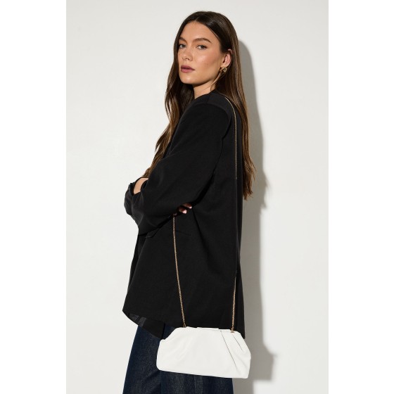 Small Ruched Clutch Bag