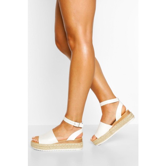 2 Part Espadrille Flatform
