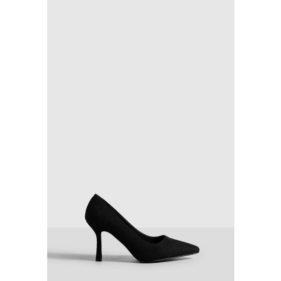 Low Stiletto Court Shoe