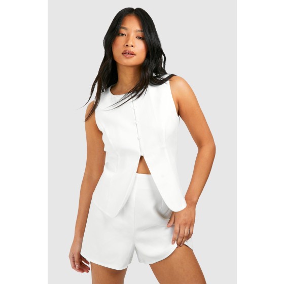 Petite Tailored Waistcoat