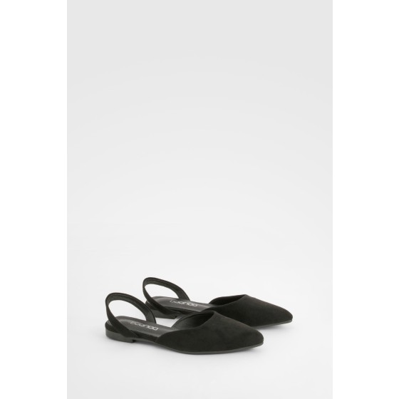 Slingback Pointed Flats