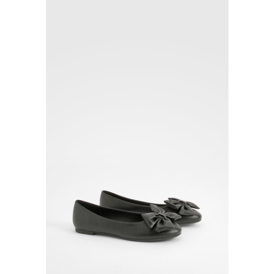 Bow Round Toe Ballerina