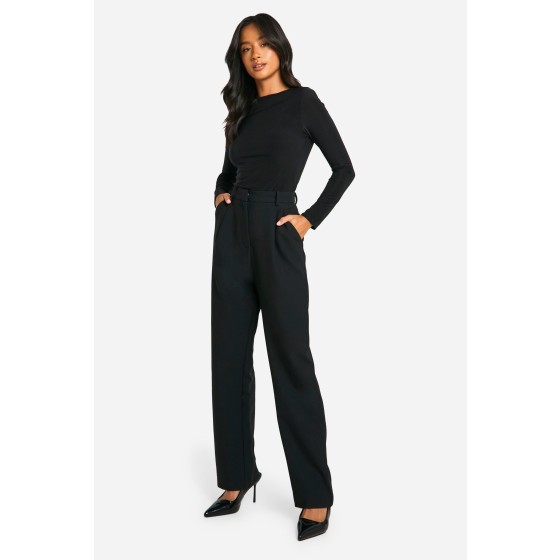 Petite Essential Straight Leg Tailored Trousers