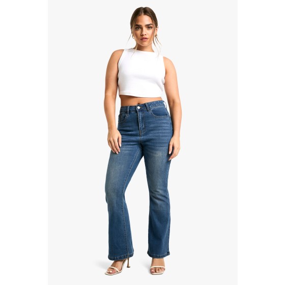 Petite Basics Flared Jeans