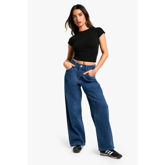 Petite Basics Boyfriend Jean