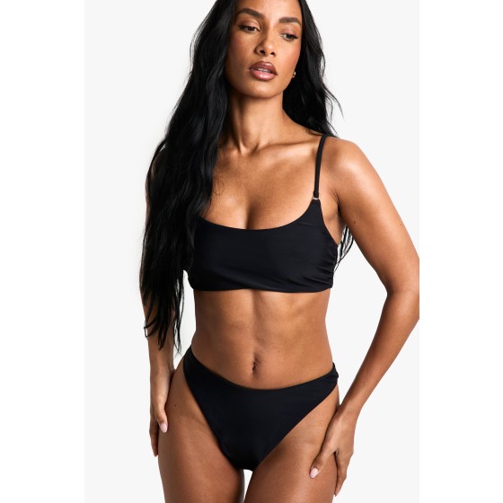 Petite Swimwear Essentials Crop Bikini Top