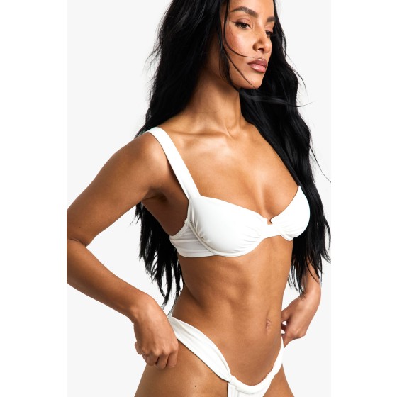 Petite Swimwear Essentials Balcony Bikini Top
