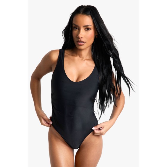 Petite Swimwear Essentials Ruched Swimsuit