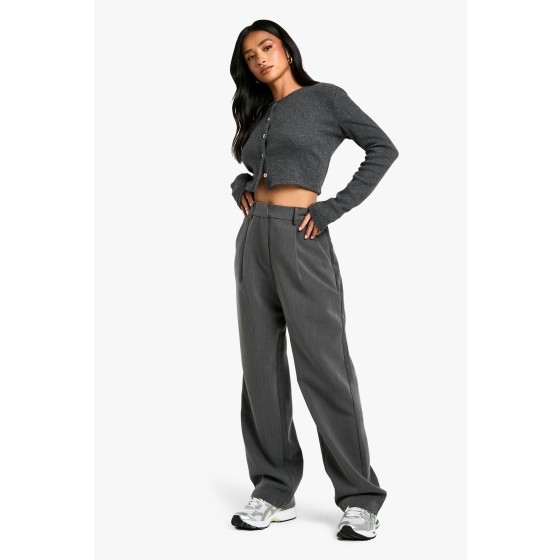 Petite Straight Leg Tailored Trousers