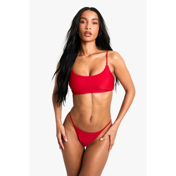 Petite Swimwear Essentials Crop Bikini Top