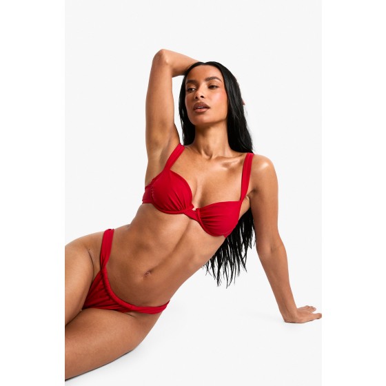 Petite Swimwear Essentials Balcony Bikini Top