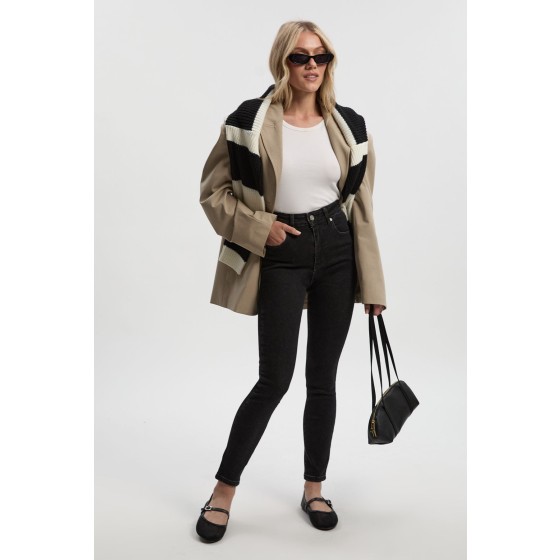 Petite Comfort Stretch High Waist Skinny Jean