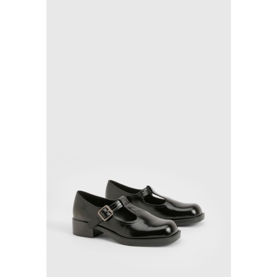Chunky Square Toe Mary Jane