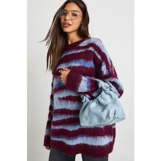 Double Knot Detail Slouchy Grab Bag