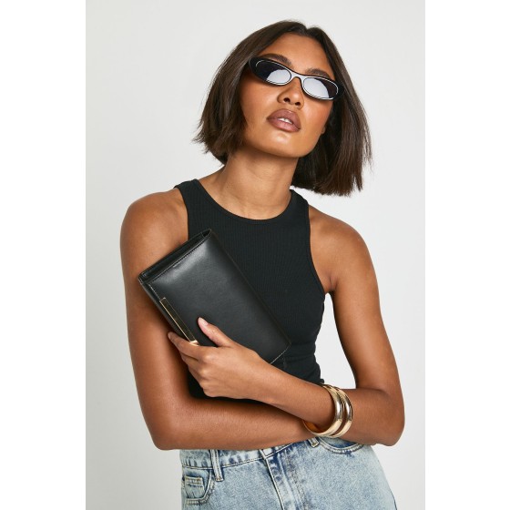 Large Structured Crossbody Bag