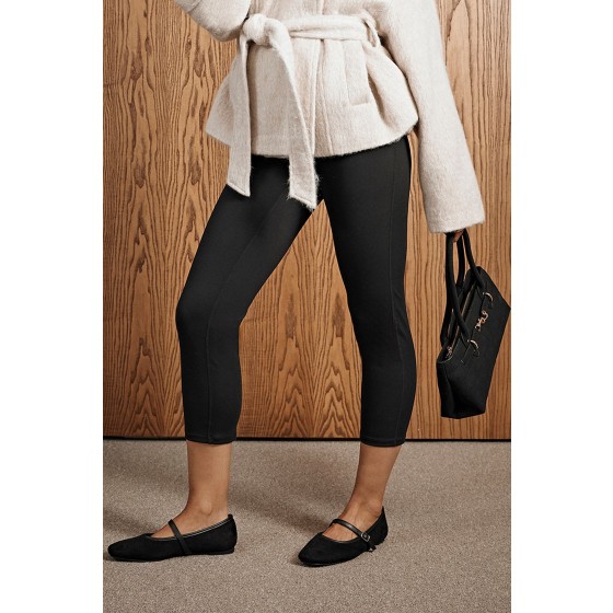 Wide Fit Faux Suede Square Toe Mary Jane Ballets