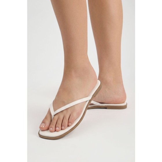 Square Toe Flip-Flops