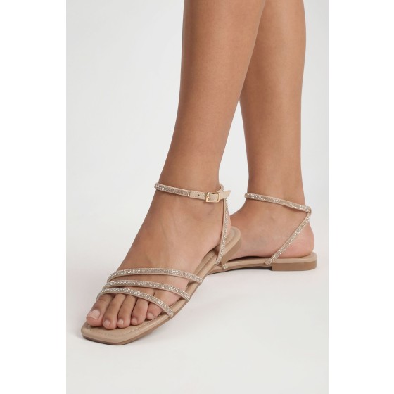 Diamante Strappy Sandals