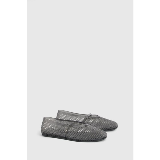 Jelly Cut Out Mary Jane Ballet Flats