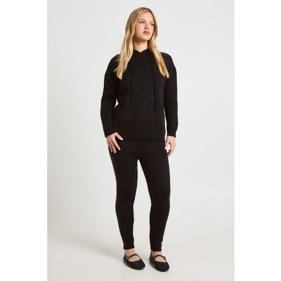 Petite Soft Knit Hoodie & Trouser Co-ord