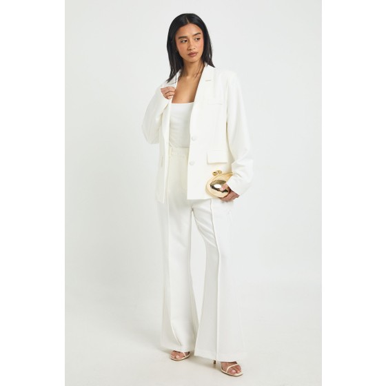 Petite Essential Flare Leg Tailored Trousers