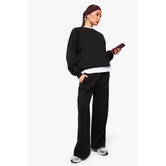 Petite Pintuck Detail Straight Leg Jogger