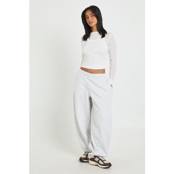 Petite Barrel Leg Jogger