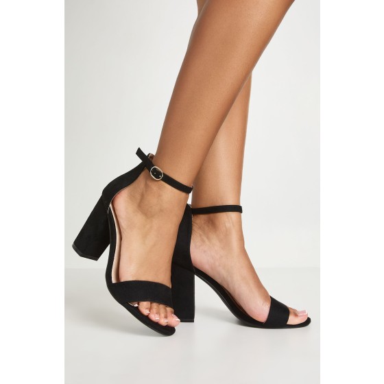 Wide Fit Basic 2 Part Block Heels