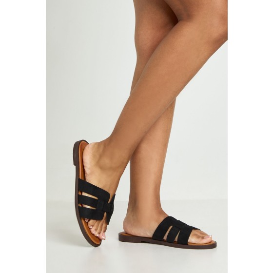 Caged Detail Mules