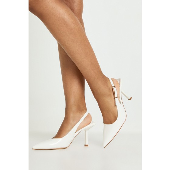 Patent Slingback Stiletto Court Heels