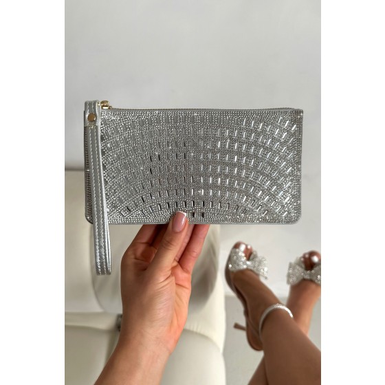 Crystal Sparkle Clutch Purse
