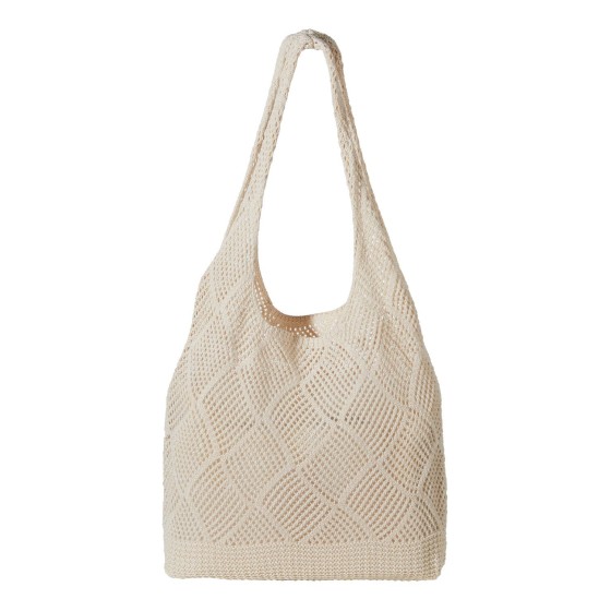 Crochet Knit Mesh Beach Hobo Tote Bag