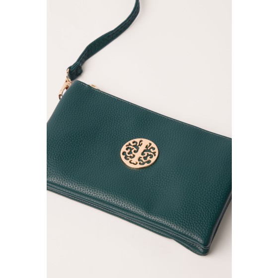 Detailed Zip Up Purse