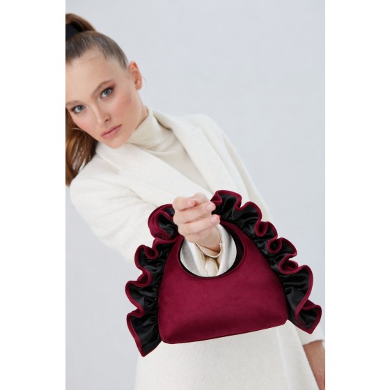 Ruffle Handle Grab Bag