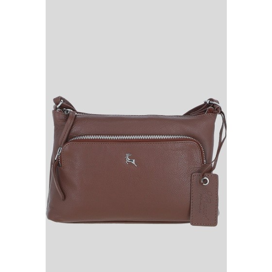 'Bristol' Real Leather Crossbody Bag