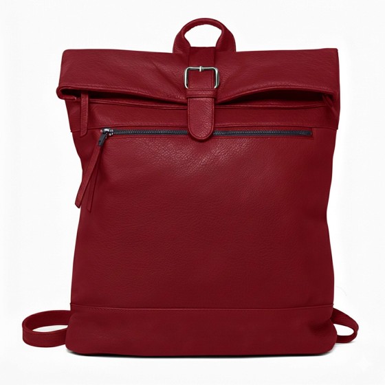 Soft Flap-Over Backpack Rucksack Travel Bag