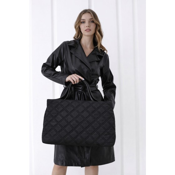 Quilted Weekend Bag