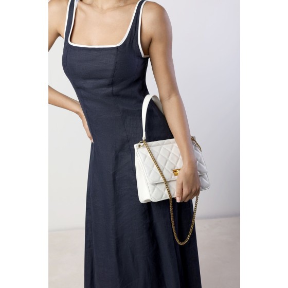 Arisbeth Quilted Cross Body Shoulder Bag