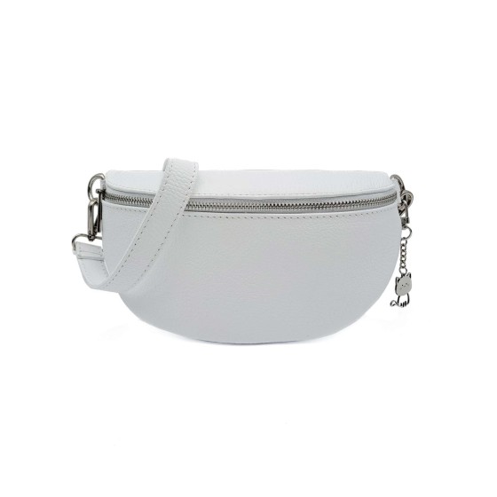 Italian Real Leather Bum Bag Style Crossbody Bag