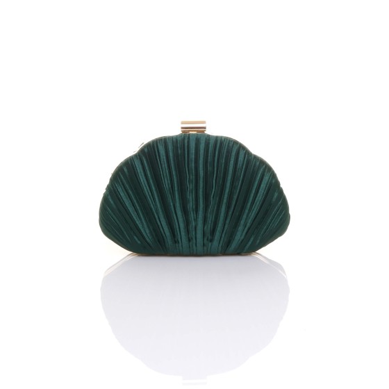 Evening Pleated Satin Prom Party Bag