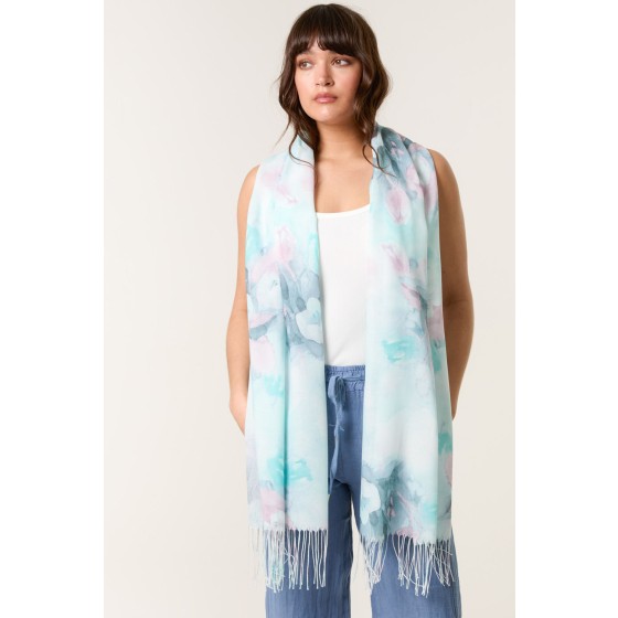 Floral Print Scarf