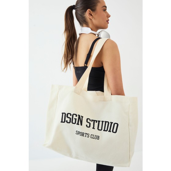 DSGN Studio Large Canvas Tote Bag