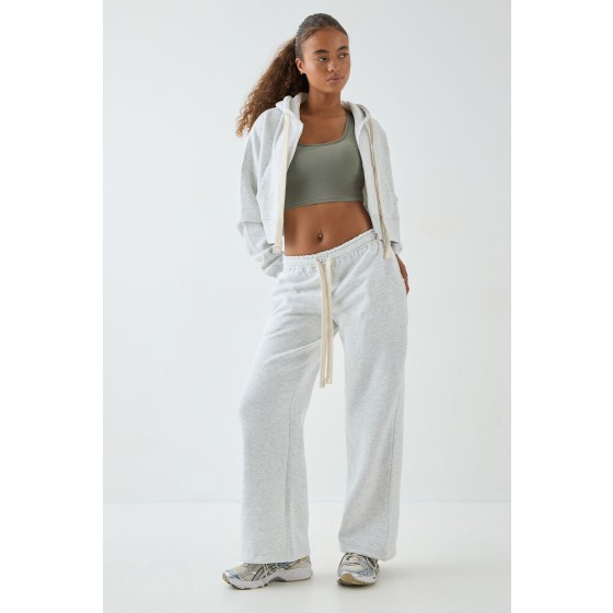 Petite DSGN Studio Contrast Drawcord Straight Leg Jogger